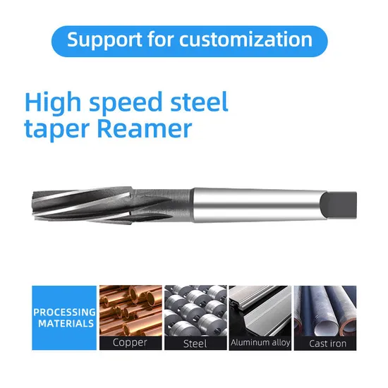 HSS H7 H8 H9 Reamer Tools Special 5mm Hand Reamers Industry HSS Hand Reamer